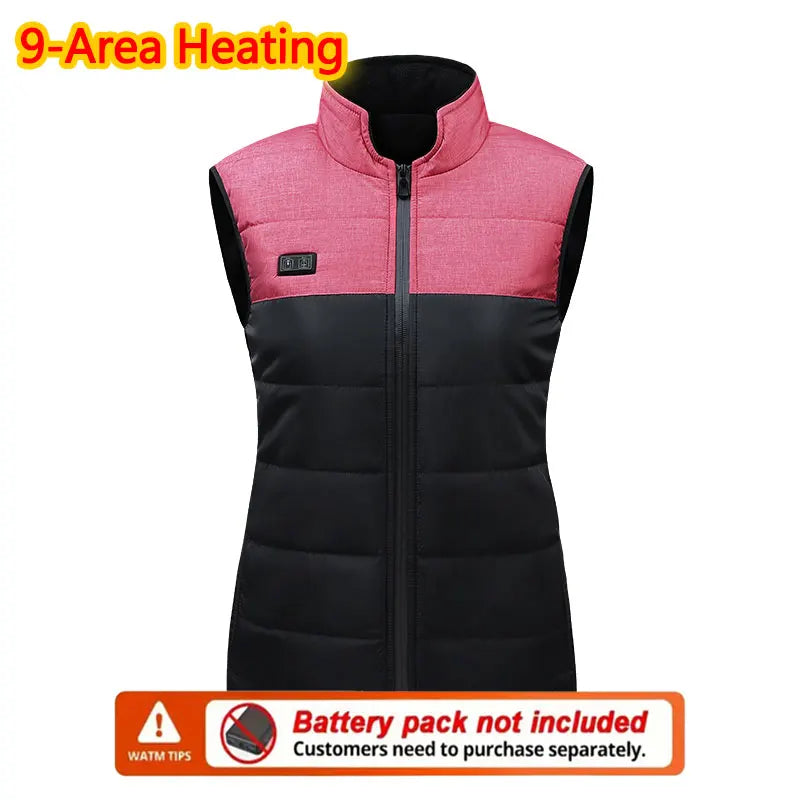 9 Zones Heated Vest