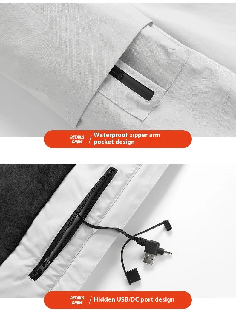 5 Zones Winter Heating Jacket