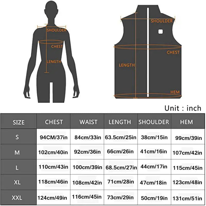 Women Heating Vest