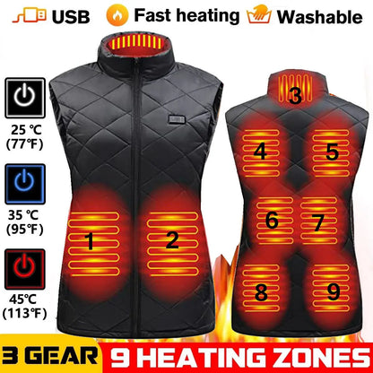 Women Heating Vest