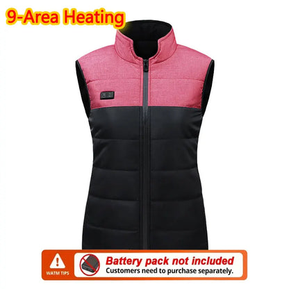 9 Zones Heated Vest