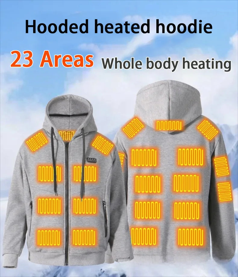 23 Zones Heated Hoodie