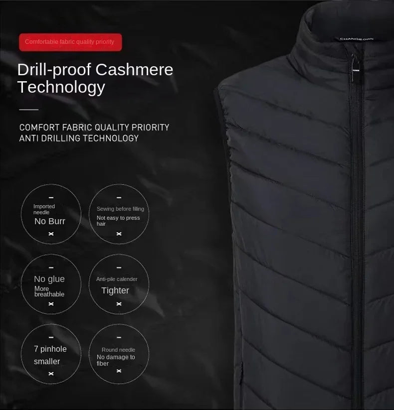 21 Zones Smart Heated Vest