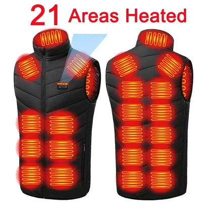 21 Zones Smart Heated Vest