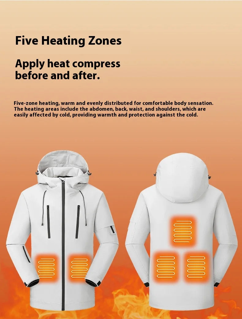5 Zones Winter Heating Jacket