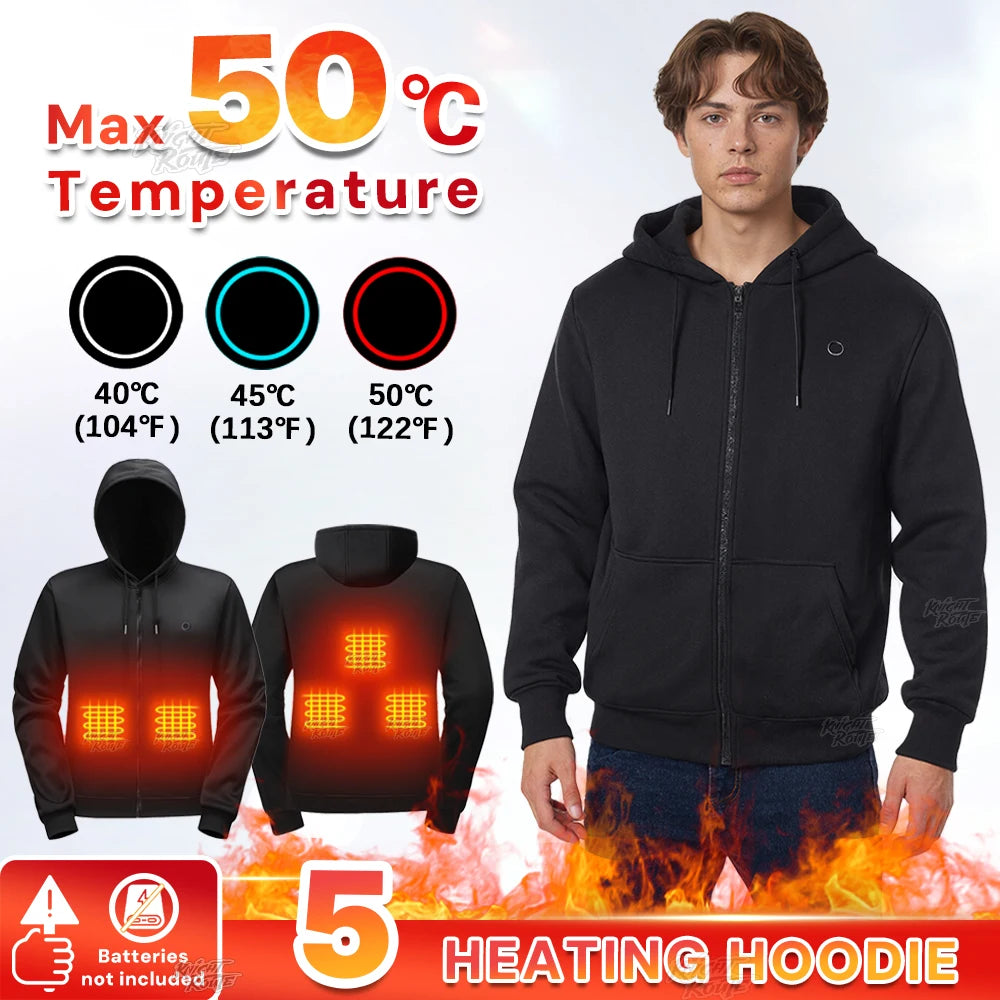 30 Zones Heated Hoodie