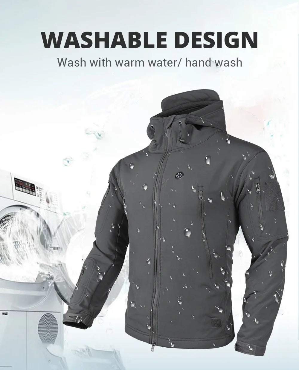 7 Zones Heating Jacket