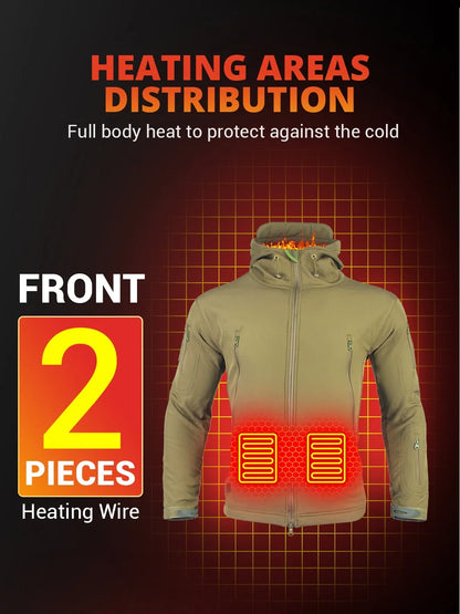 7 Zones Heating Jacket