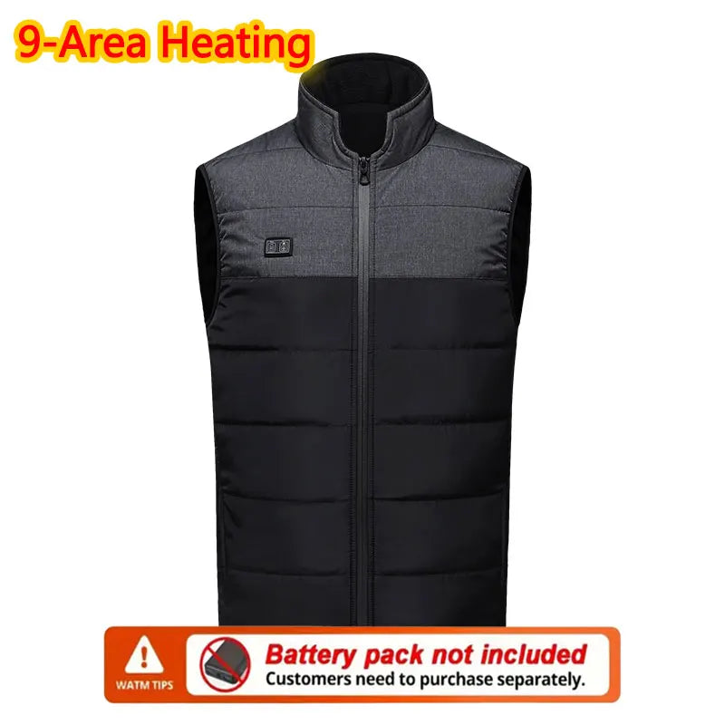 9 Zones Heated Vest