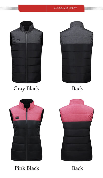 9 Zones Heated Vest
