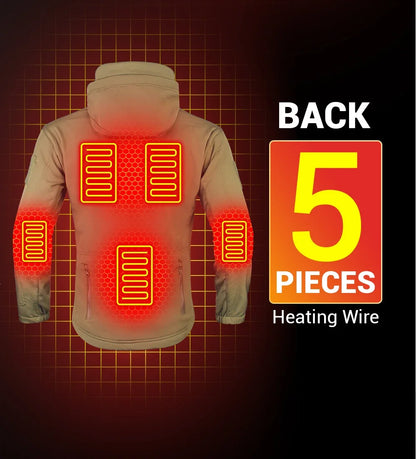 7 Zones Heating Jacket