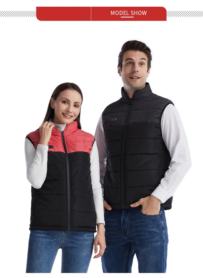 9 Zones Heated Vest