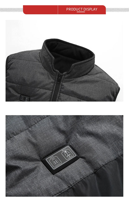 9 Zones Heated Vest