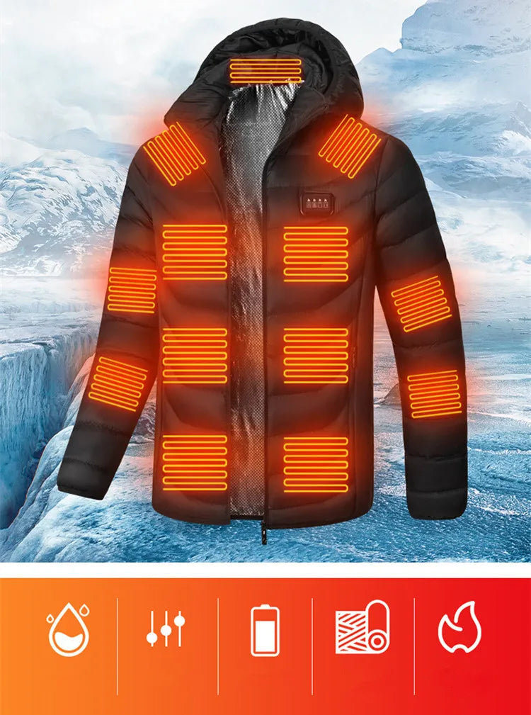 23 Zones Heating Jacket