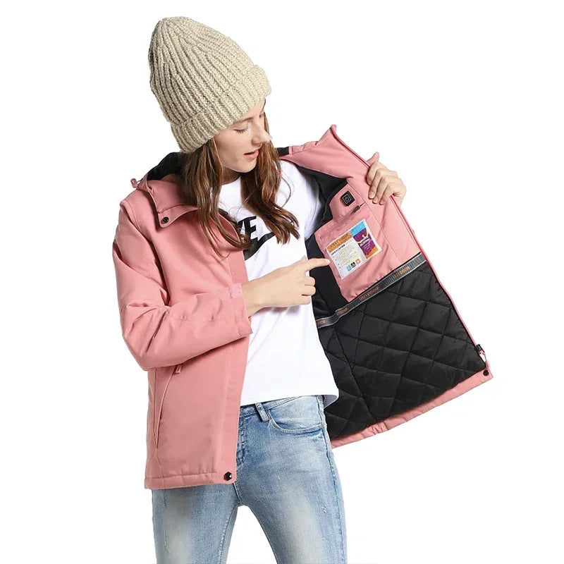 3 Zones Waterproof Heated Jacket