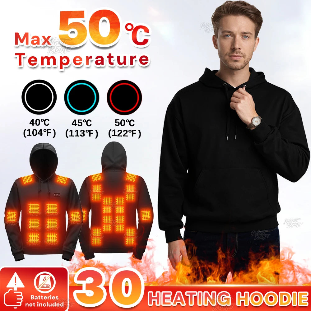 30 Zones Heated Hoodie