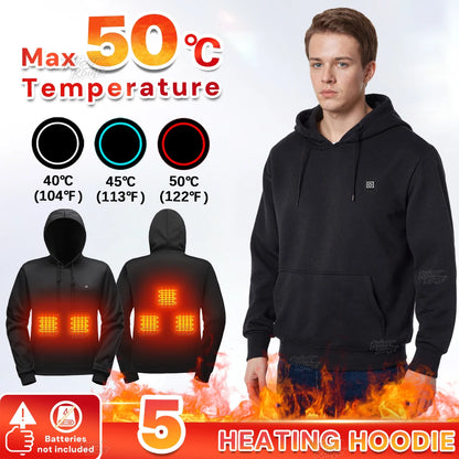 30 Zones Heated Hoodie