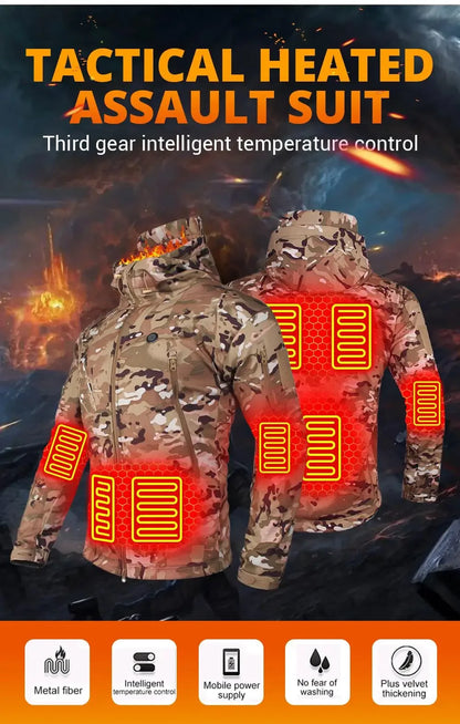 7 Zones Heating Jacket