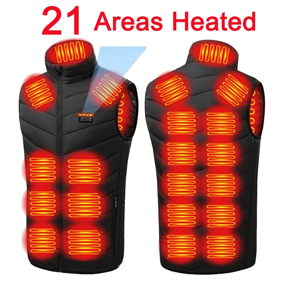 21 Zones Smart Heated Vest