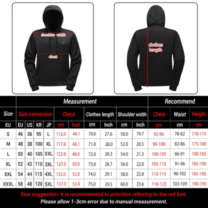 30 Zones Heated Hoodie