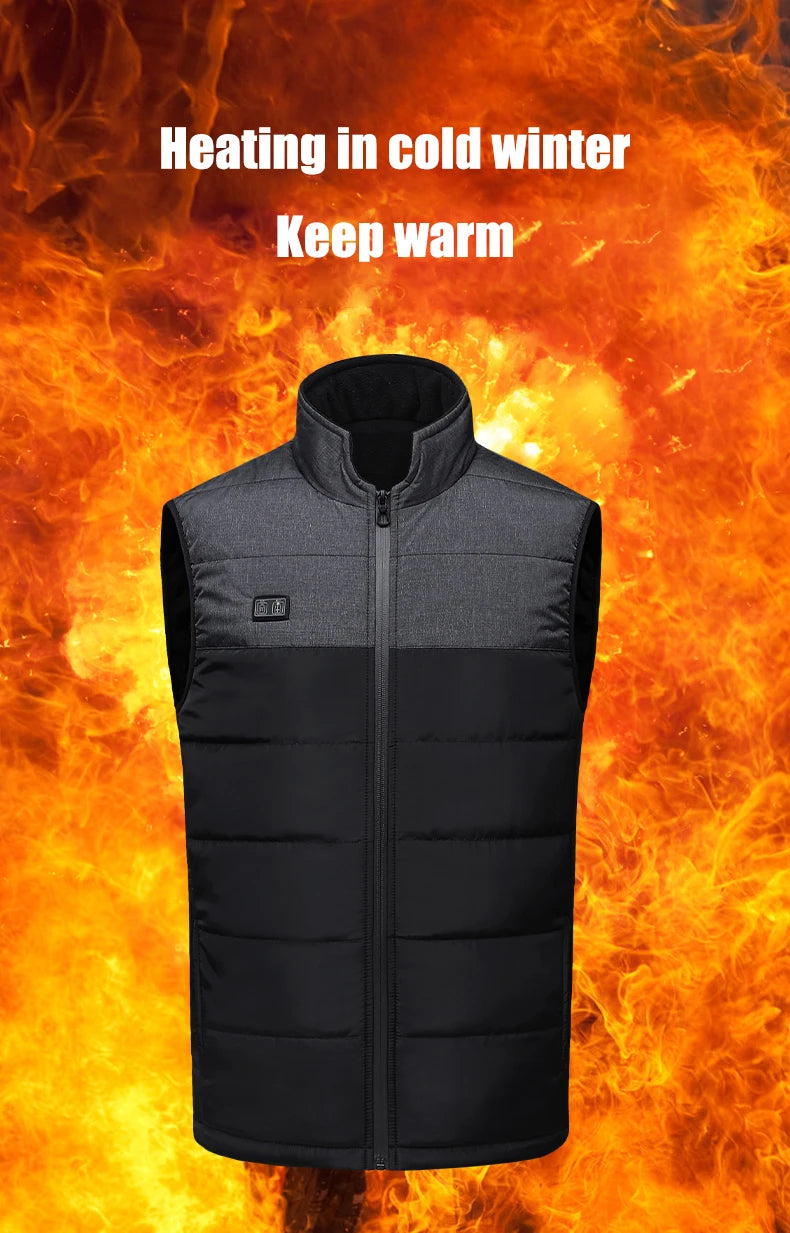 9 Zones Heated Vest