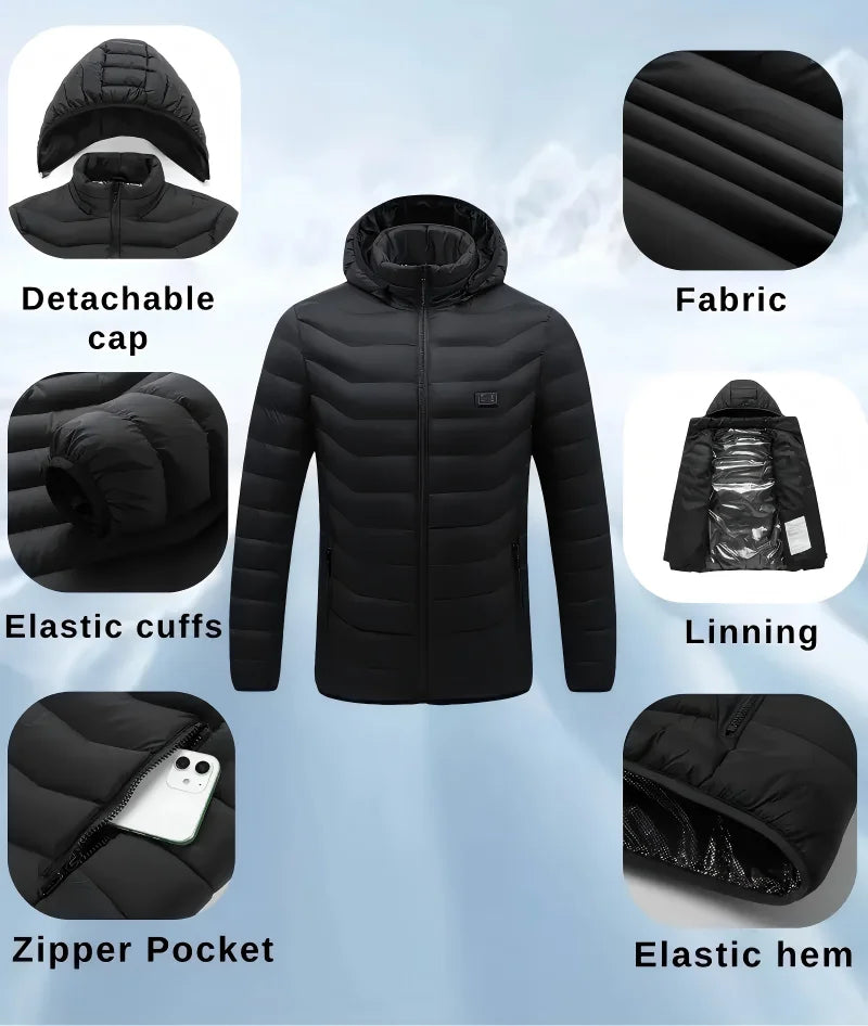23 Zones Heating Jacket