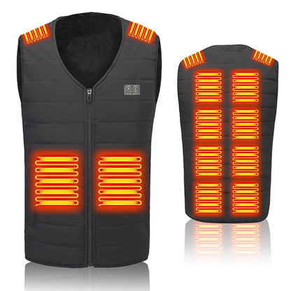 12 Zones Winter Heated Vest