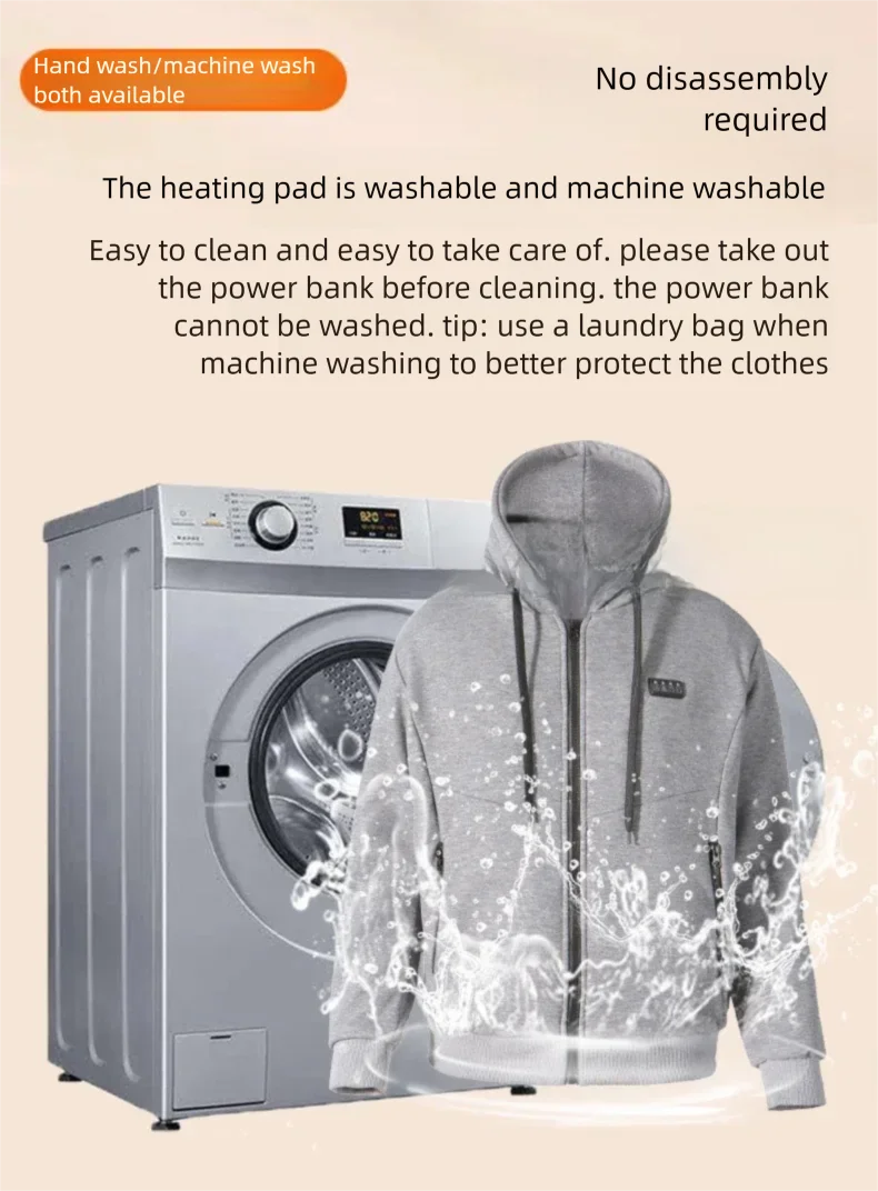 23 Zones Heated Hoodie