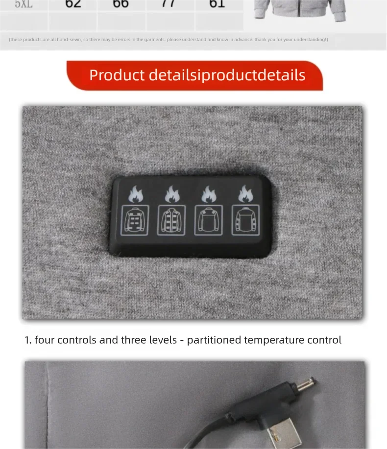 23 Zones Heated Hoodie