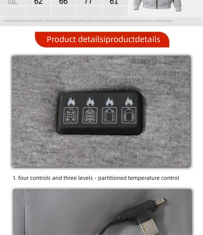 23 Zones Heated Hoodie