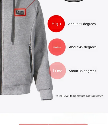 23 Zones Heated Hoodie