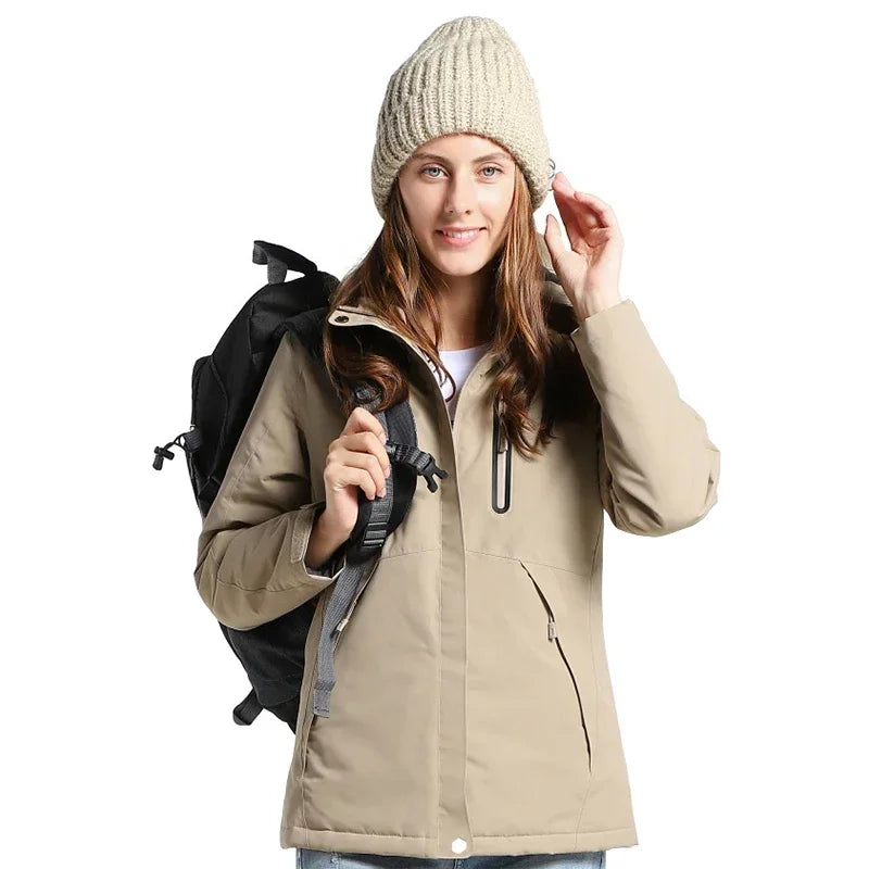 3 Zones Waterproof Heated Jacket