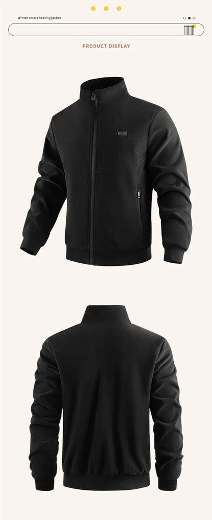 8 Zones Versatile Polar Fleece Thick Heating Jacket
